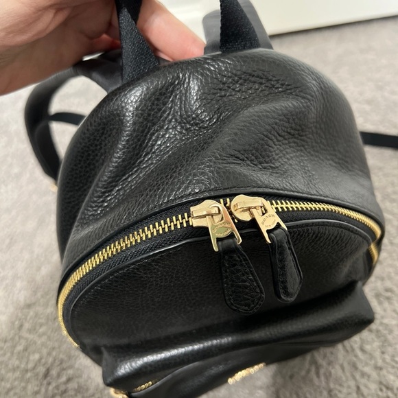 COACH Mini Charlie Backpack in Pebble Leather - Picture 3 of 12